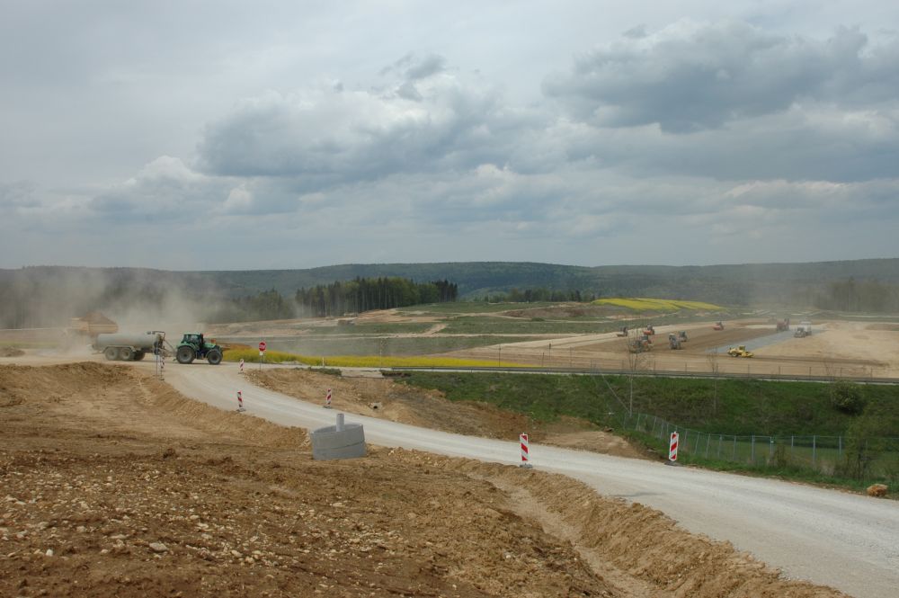 Großbaustelle Prüf-und Technologiezentrum Immendingen